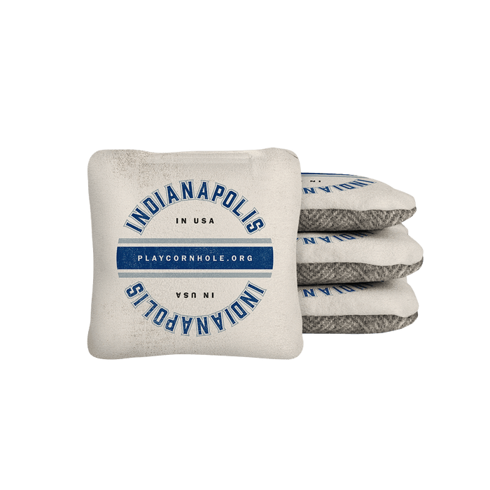Indianapolis Football Gameday Backyard 1x2 ft Cornhole Board Set - WACA - 500435 - WB | American Cornhole Association