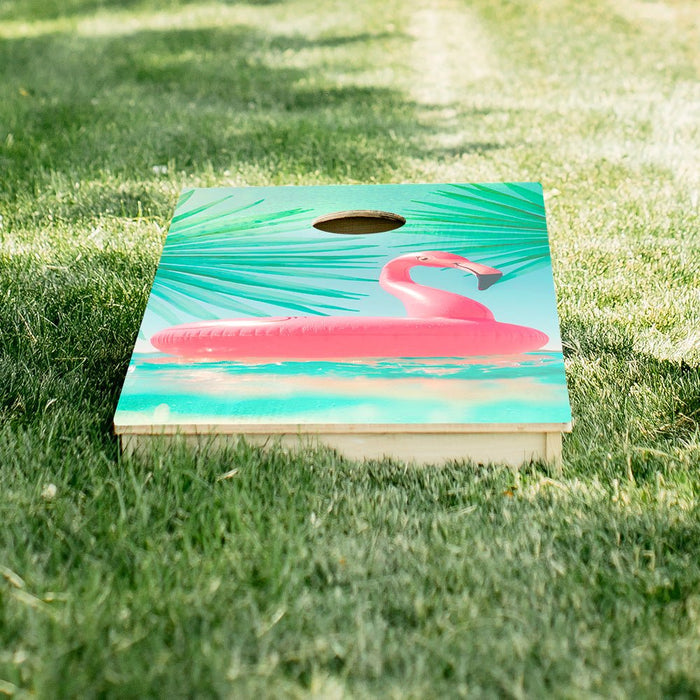 Inflatable Flamingo Star Cornhole Boards, - American Cornhole Association