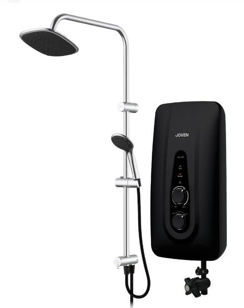 Instant Water Heater (DC) c/w Rain Shower set - BK (4.2kw )