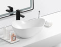 Irregular Above Counter Wash Basin - White