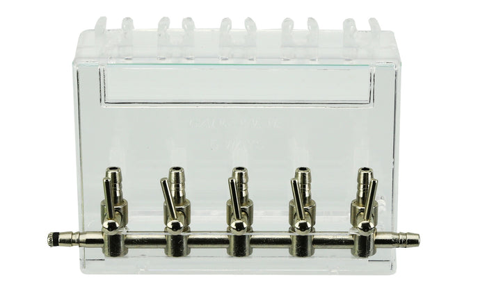 Ista Metal Air Splitter Valve Manifold (Available with 2, 3, 4 or 5 Outlets)