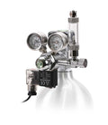 Ista Twin Gauge CO2 Regulator & Solenoid (Side Attaching)