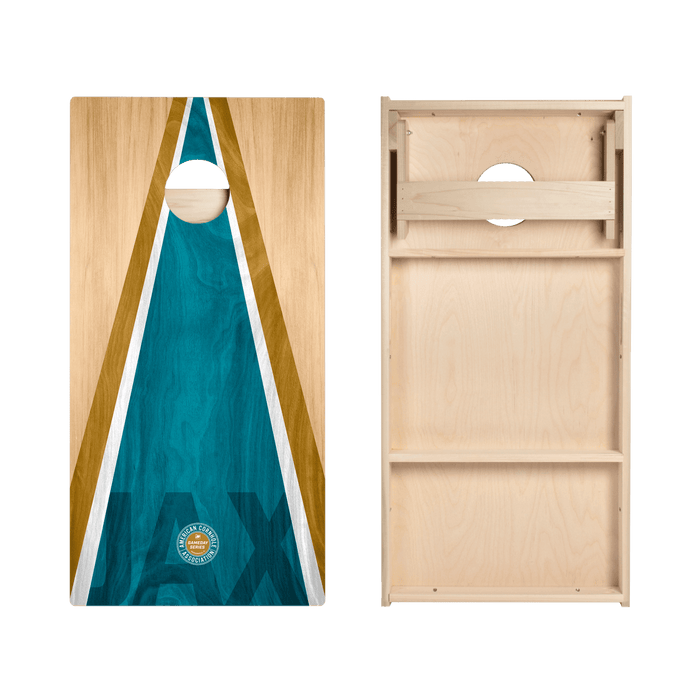 Jacksonville Football Gameday Classic Triangle Star Cornhole Boards, - American Cornhole Association