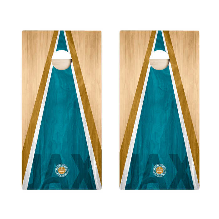 Jacksonville Football Gameday Classic Triangle Star Cornhole Boards, - American Cornhole Association