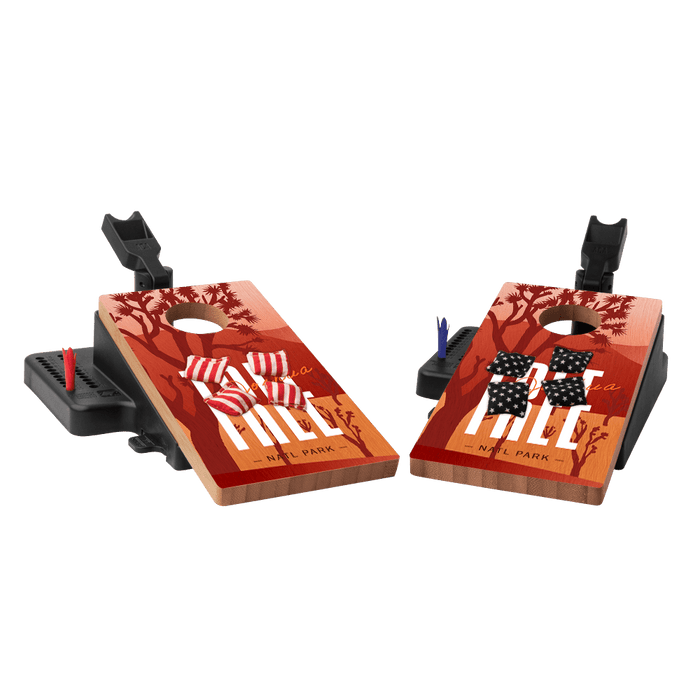 Joshua Tree Double Chuck Mini Cornhole Tabletop Game, - American Cornhole Association