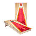 Kansas City Football Gameday Classic Triangle Star Cornhole Boards, - American Cornhole Association