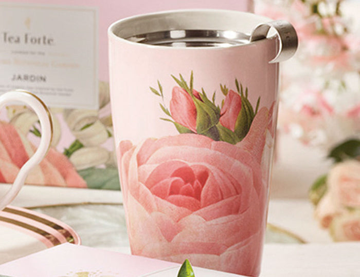 MAIN PDP | Jardin KATI® Steeping cup with infuser inside,  closeup of cup