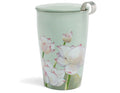 KATI® Steeping Cup & Infuser with Lotus flower pattern, closed