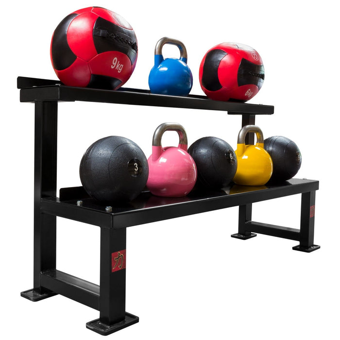 B-WARE Kettlebell/Wall Ball Rack - Strength Shop