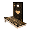 King Of Hearts Star Cornhole Boards, - American Cornhole Association