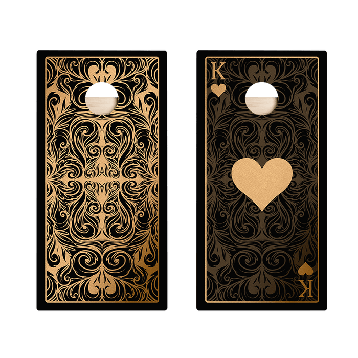 King Of Hearts Star Cornhole Boards, - American Cornhole Association
