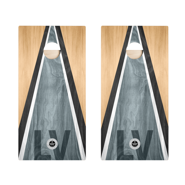 Las Vegas Football Gameday Classic Triangle Star Cornhole Boards, - American Cornhole Association