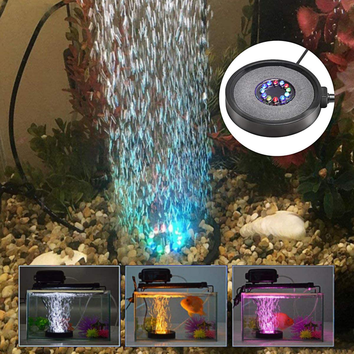 LED Bubble Ring Air Stone (3 Sizes)