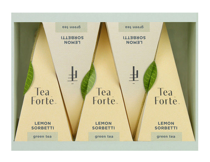 Lemon Sorbetti, Box of 5 pyramid infusers