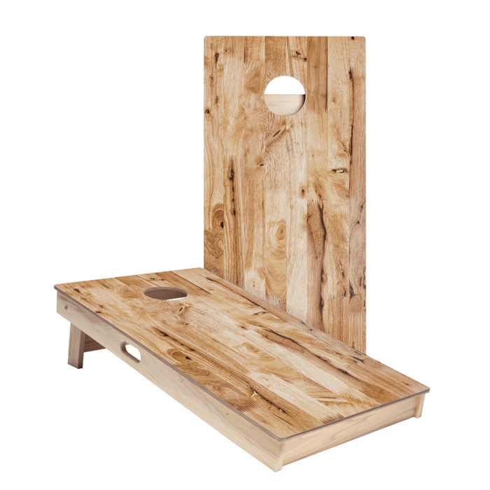 Light Wood Panels Star Cornhole Boards, - American Cornhole Association