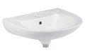 LINUX Wall Hung Wash Basin c/w Fixing Bolt - White