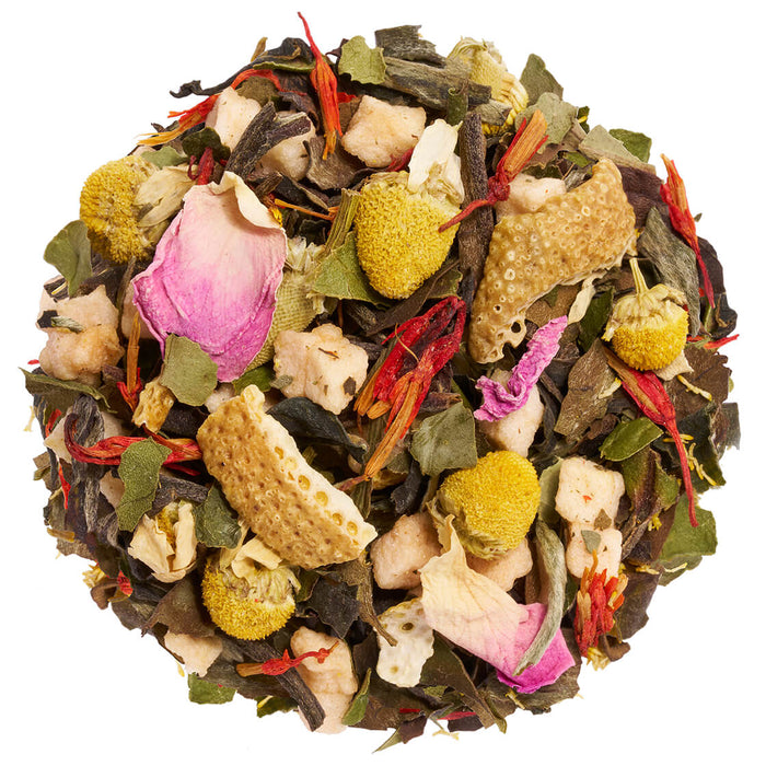 L'Orange Crème tea pile