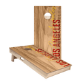 Los Angeles Red Campus Gameday Star Cornhole Boards, - American Cornhole Association