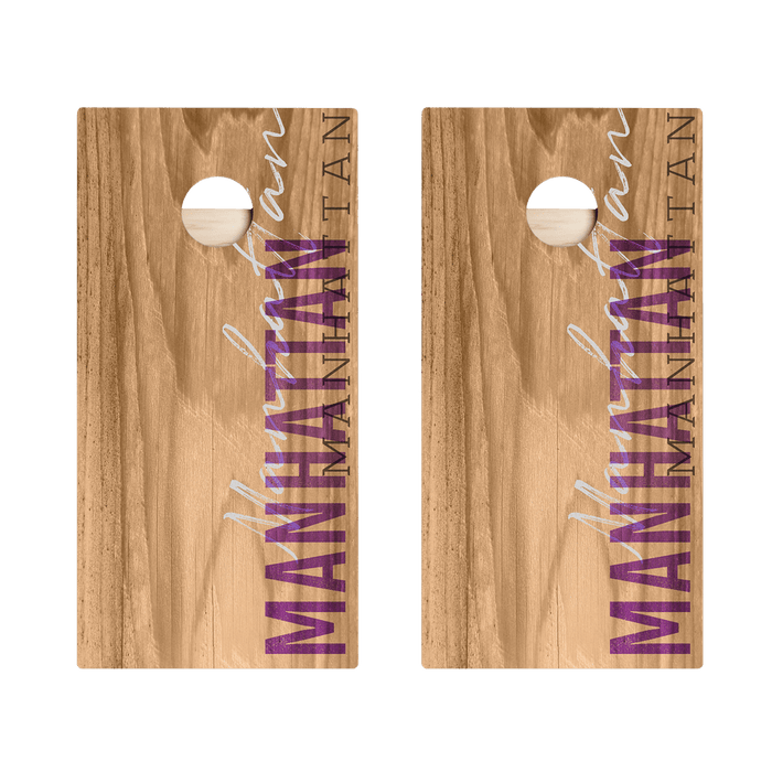 Manhattan Campus Gameday Star Cornhole Boards, - American Cornhole Association