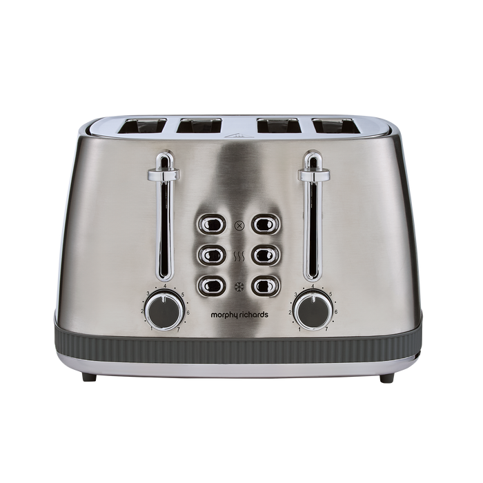Mexborough 4 Slice Toaster - Grey
