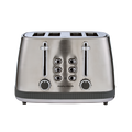 Mexborough 4 Slice Toaster - Grey
