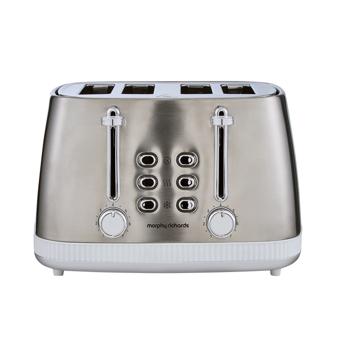 Mexborough 4 Slice Toaster - White