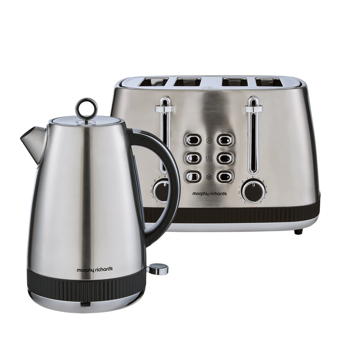 Mexborough Kettle & Toaster Set - Black