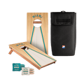 Miami Football Gameday Backyard 1x2 ft Cornhole Board Set - WACA - 500440 - WB | American Cornhole Association