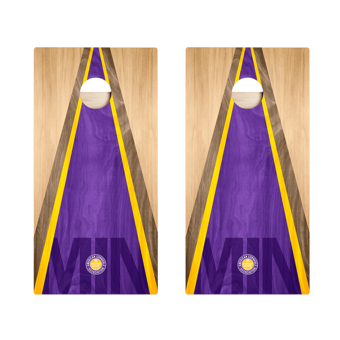 Minnesota Football Gameday Classic Triangle Star Cornhole Boards, - American Cornhole Association