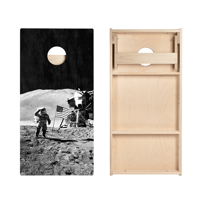 Moon Landing Star Cornhole Boards - ACA - 000029 | American Cornhole Association