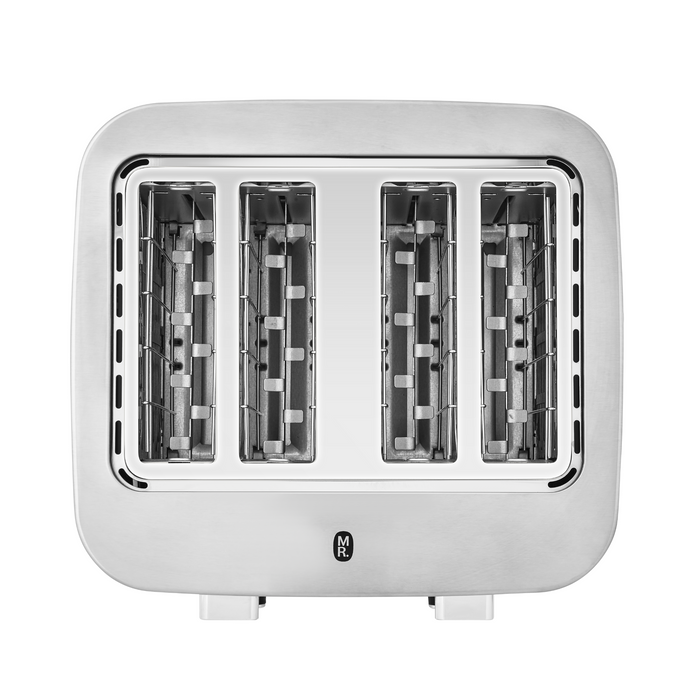 silver 4 slice toaster