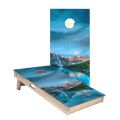 Mountain Range Star Cornhole Boards - ACA - 000030 | American Cornhole Association
