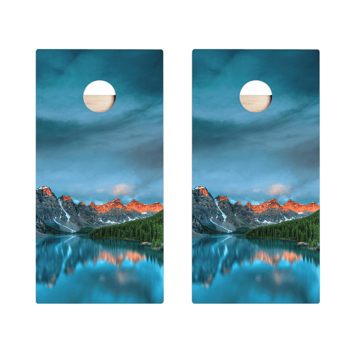 Mountain Range Star Cornhole Boards - ACA - 000030 | American Cornhole Association