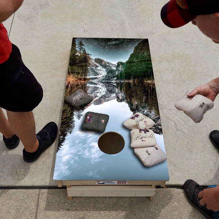 Mountain Vista Star Cornhole Boards - ACA - 000521 | American Cornhole Association