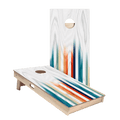Multi Faded Stripes Star Cornhole Boards - ACA - 000303 | American Cornhole Association