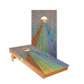 Mushroom Road Star Cornhole Boards, - American Cornhole Association