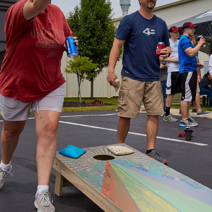 Mushroom Road Star Cornhole Boards - ACA - 000488 | American Cornhole Association