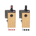 Natural Bamboo Double Chuck Mini Cornhole Tabletop Game - 105627 | American Cornhole Association