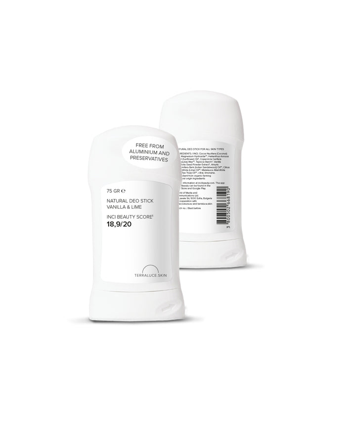 frisse natuurlijke deo stick zonder aluminium