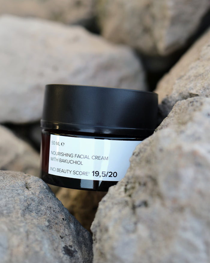 Facial cream met bakuchiol