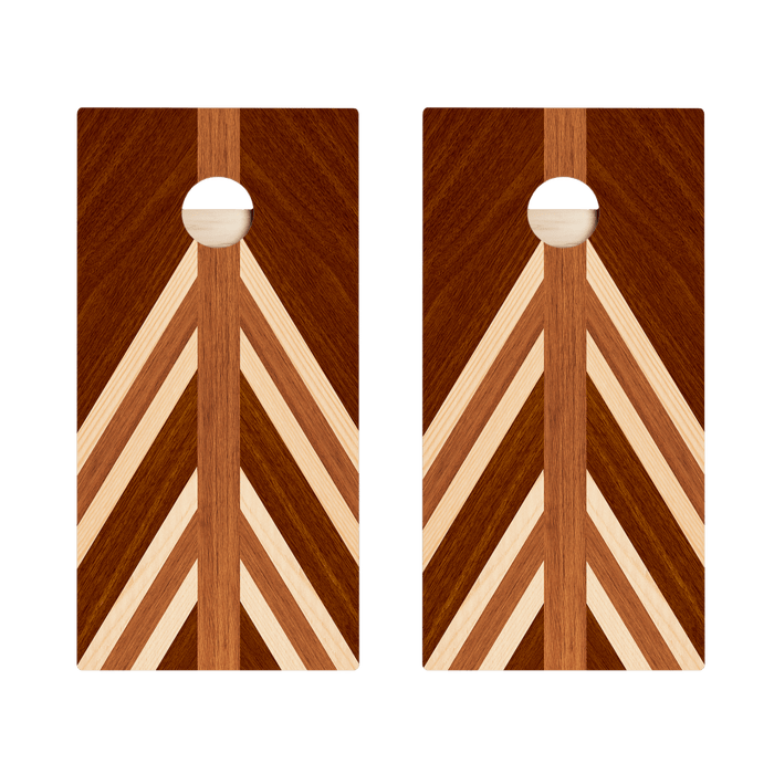Nautical Wood Triangle Star Cornhole Boards, - American Cornhole Association