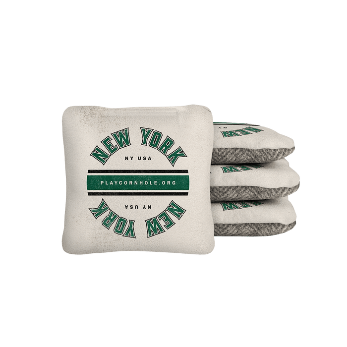 New York NYJ Football Gameday Backyard 1x2 ft Cornhole Board Set - WACA - 500446 - WB | American Cornhole Association