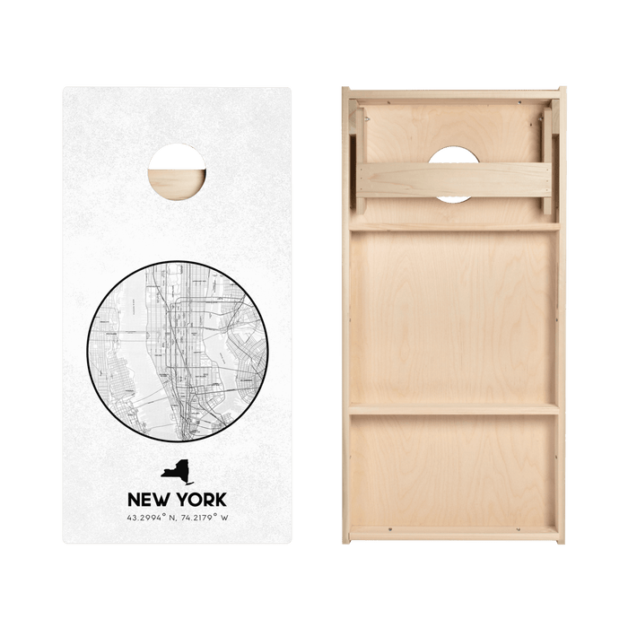 New York State Map Star Cornhole Boards, - American Cornhole Association