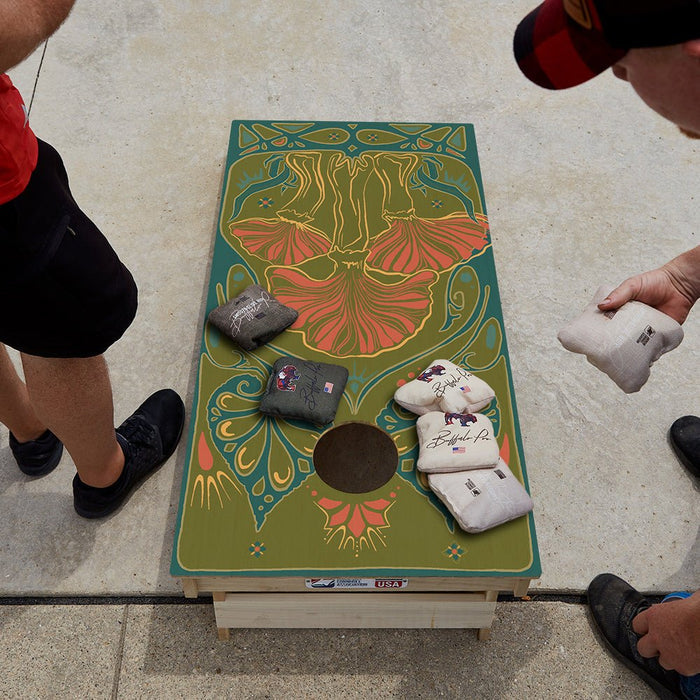 Nouveau Shroom Star Cornhole Boards - ACA - 000493 | American Cornhole Association