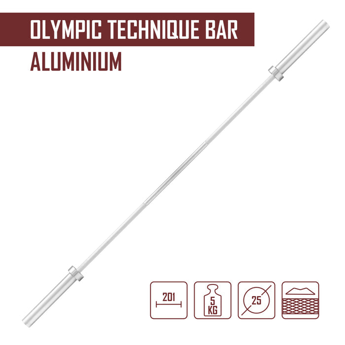 Olympic Aluminium Technique Bar - 5KG - Strength Shop