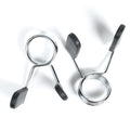 Olympic Spring Collars, With Rubber Coated Handles - 1 Pair - Strength Shop