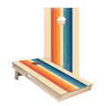 Ombre Multi - Stripe Star Cornhole Boards - ACA - 000312 | American Cornhole Association