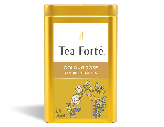 Oolong Rosé Loose Leaf Tea Canister - front view