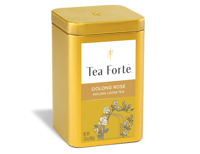 Oolong Rosé Loose Leaf Tea Canister - side view