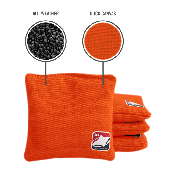 Orange Daily 44x Cornhole Bags - American Cornhole Association